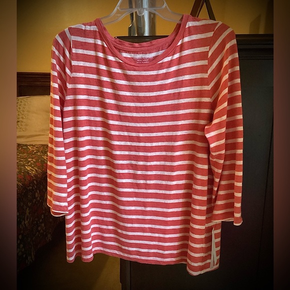 NWT MAJESTIC Filatures Linen Tee. Sz 3 - Picture 4 of 12